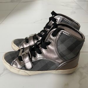 Burberry high tops size 35